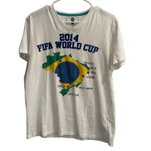 2014 FIFA World Cup Brazil T-Shirt Tee Size Large L